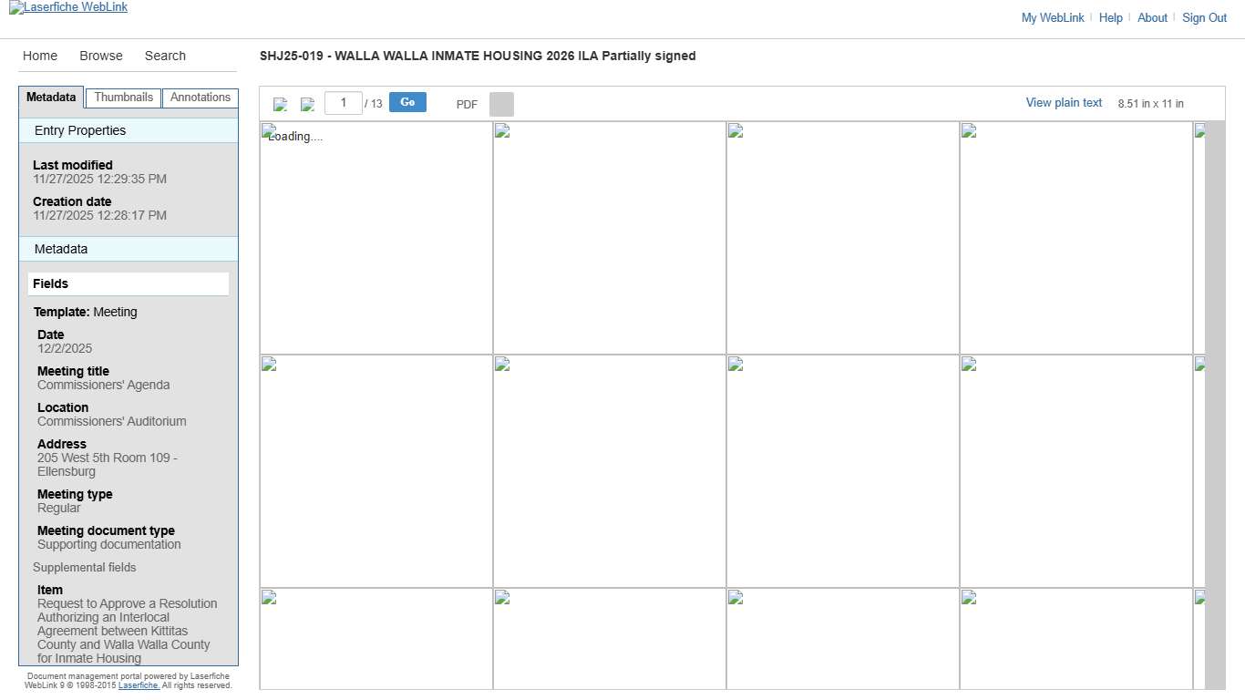 SHJ25-019 - WALLA WALLA INMATE HOUSING 2026 ILA Partially signed - Laserfiche WebLink